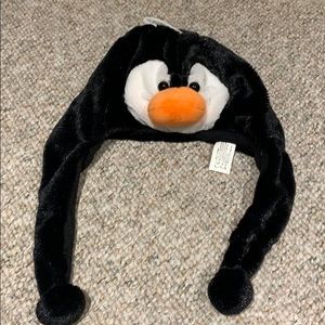 Penguin hat for doll